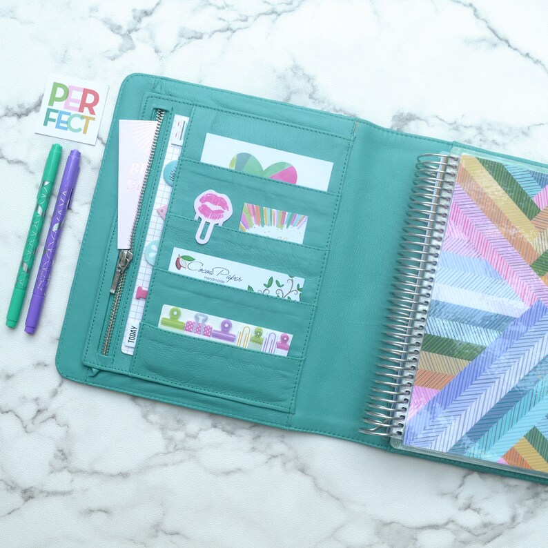 AVA 7x9 Planner Cover for Coil Bound / Discbound Planners Etsy