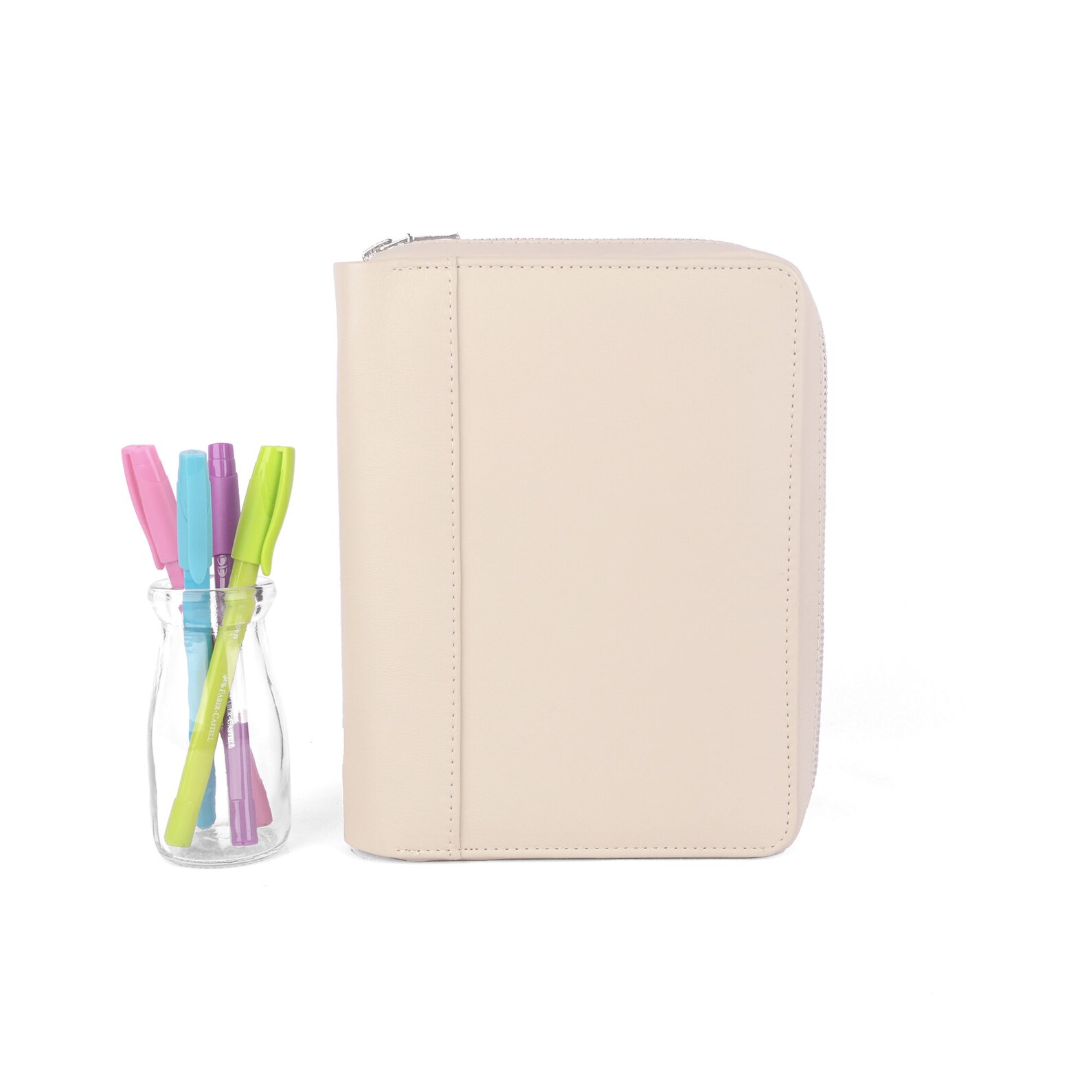 JANE Zippered Mini Planner Cover for Coil Bound / Discbound Etsy