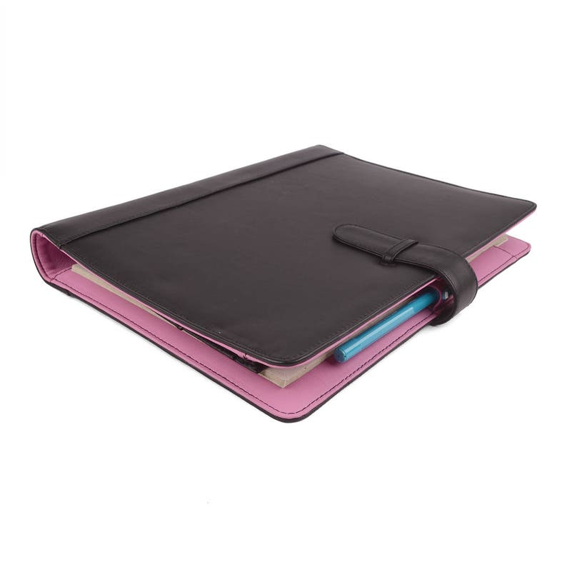 ORIGINAL A4 Leather Ring Binder Planner / Organizer 3 or 4 Etsy