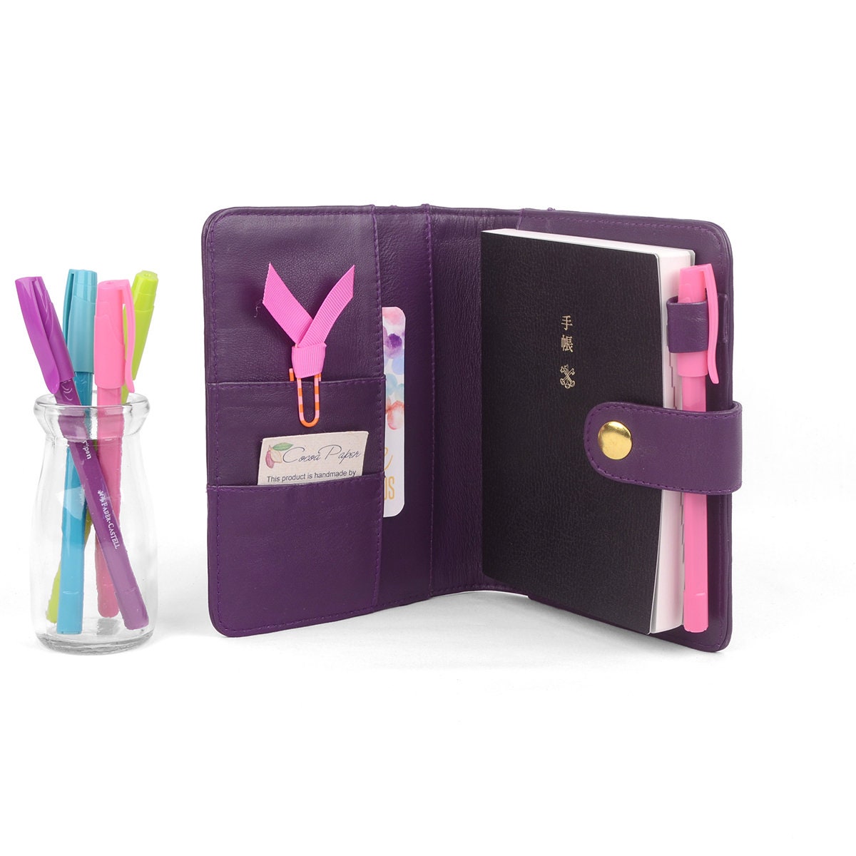 BLISS Cover for A6 Threadbound Planners Like Hobonichi Etsy Denmark