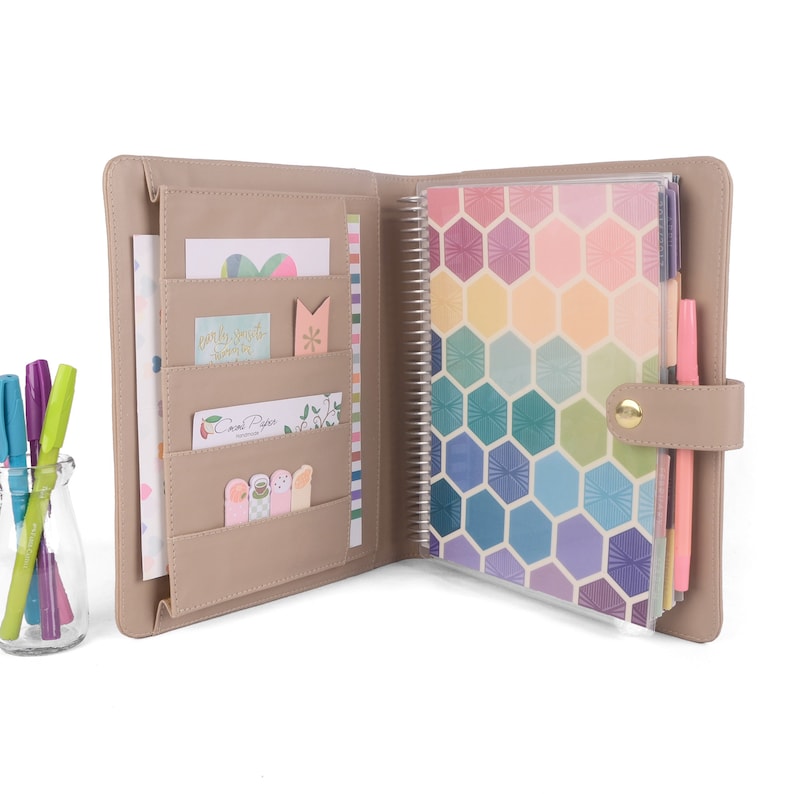 GRACE Planner Cover for Coil Bound / Discbound Planners Like Etsy