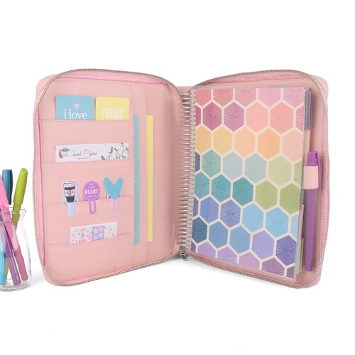 ANGEL Zippered Planner Cover for Coil Bound / Discbound Etsy