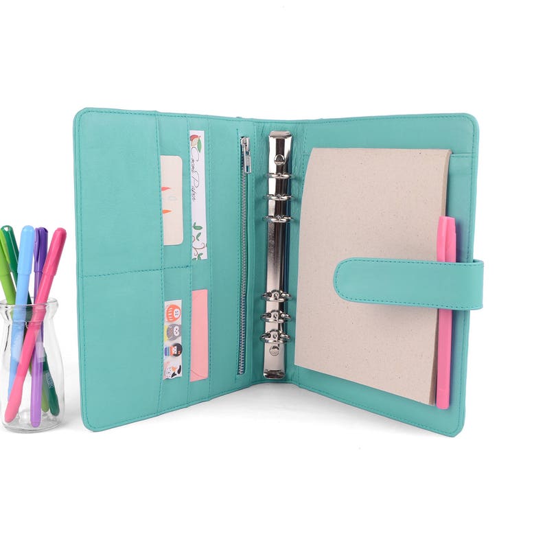 COACH A5 Leather Ring Binder Personal Planner 6 Ring Lots Etsy