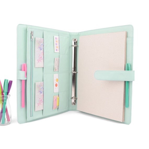 ORIGINAL A4 & USA Letter Size Ring Binder Planner Organizer. Personalized  and Lots of Colors 