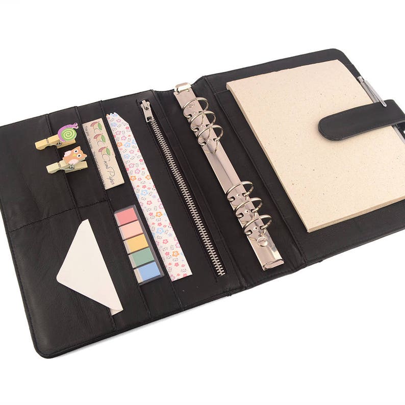 COACH A5 Leather Ring Binder Personal Planner 6 Ring Lots Etsy