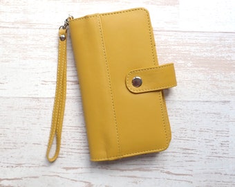 EDEN Cover for Hobonichi Weeks with Wrist Strap- Yellow