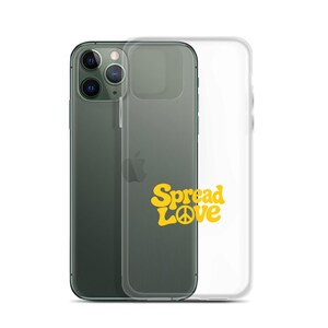 Custodia trasparente per iPhone® con dichiarazione