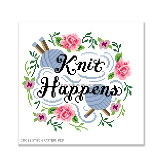 Modern Cross Stitch Kit What Fresh Hell is This Beginner Friendly