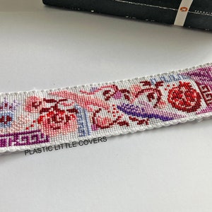 Modern Cross Stitch Bookmark Kit Hades & Persephone Classical Mythology Greek Roman Mythology Literary Gift Idea Book Lover DIY image 2