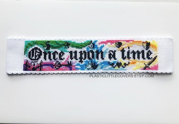Bookmark Cross Stitch Pattern Pdf once Upon a Time | Etsy