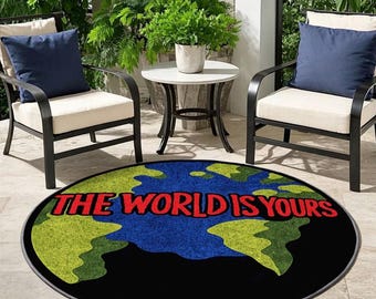 Alfombra El mundo es tuyo
