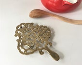 Vintage Brass Animal Trivet