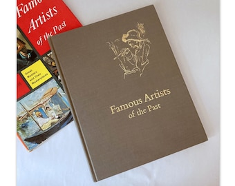 Vintage 1964 Famous Artists Book | Art History Homeschool Resource