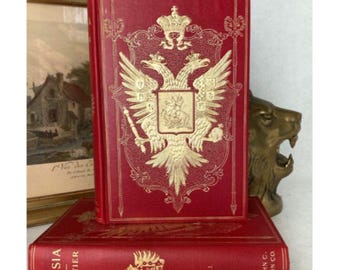 Rare Antique Books RUSSIA Descriptive & Illustrative Translated from the French 2 Volumes 1905