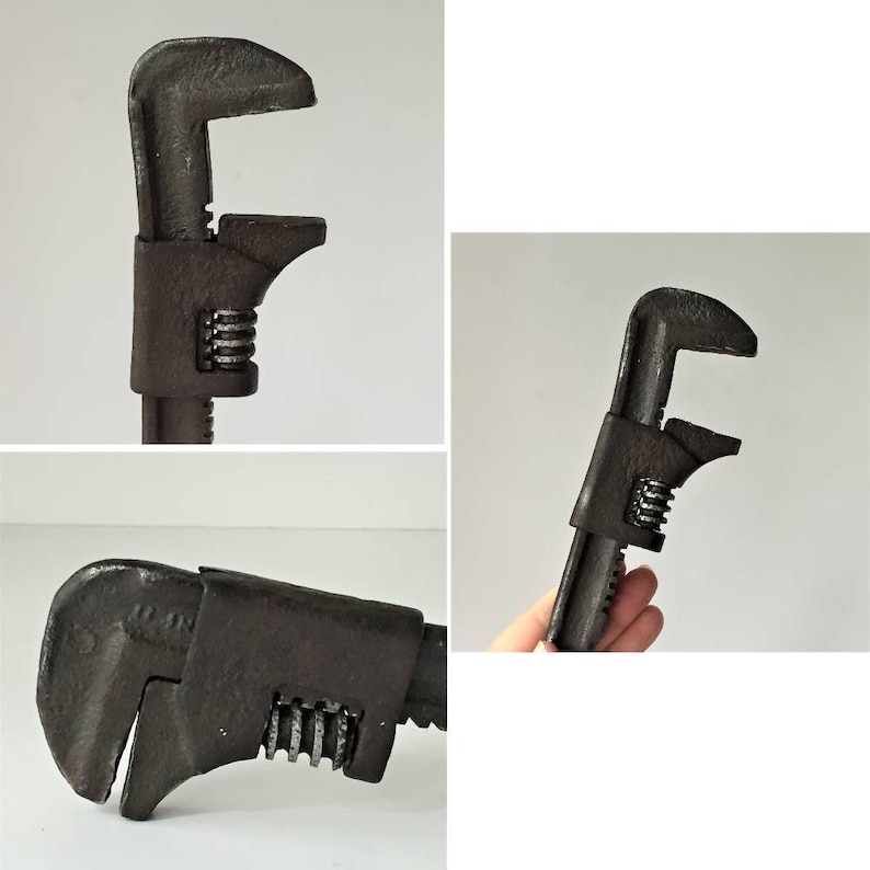 Adjustable Wrench Vintage Monkey Wrench Automotive Wrench Etsy
