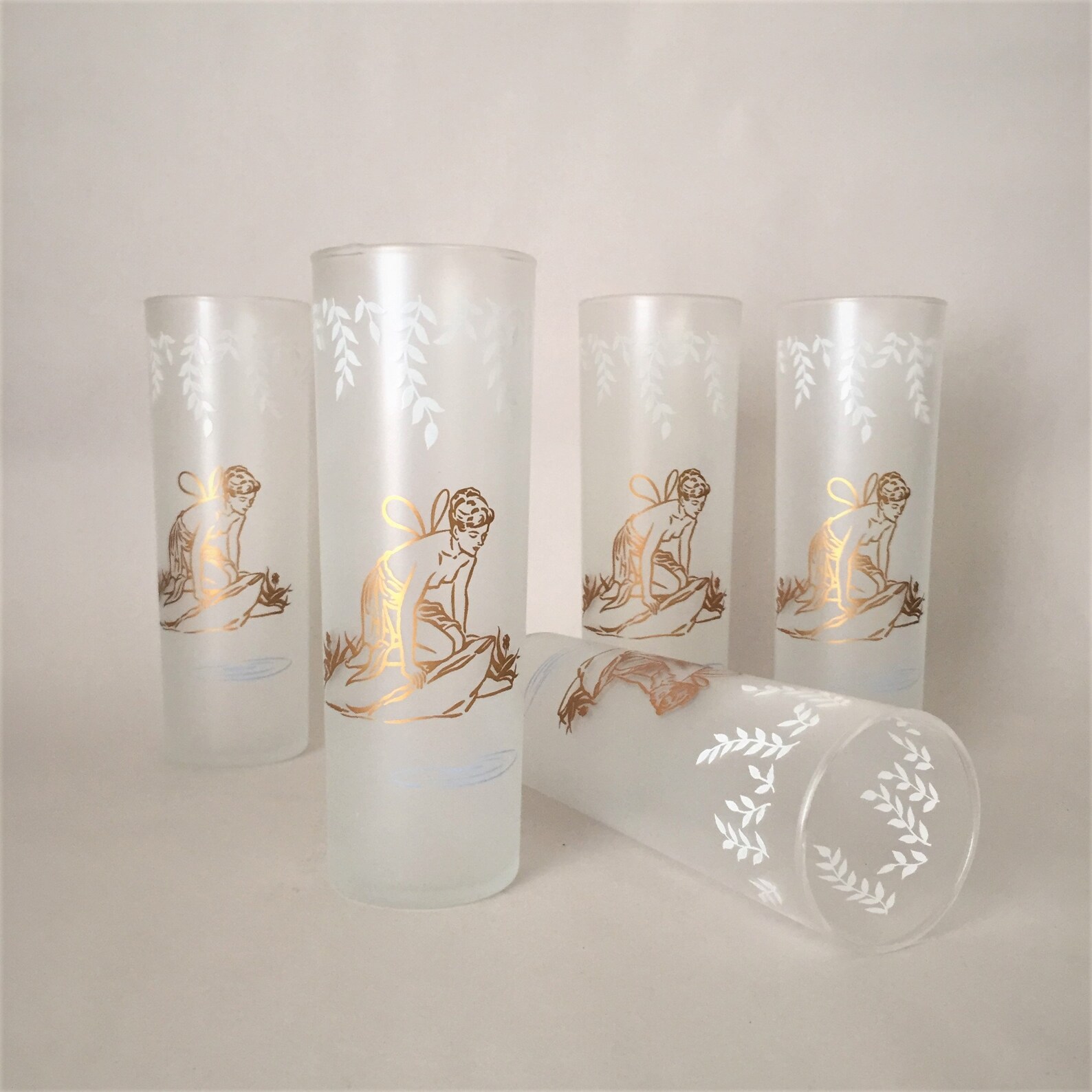 Vintage Libbey Highball Glasses for Tom Collins or Zombie Etsy