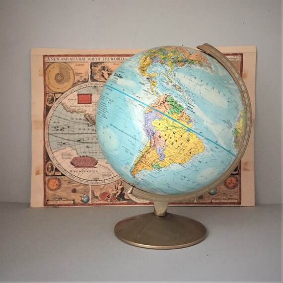 Vintage Early 1970s Replogle Globe 12 Inch World Nation - Etsy