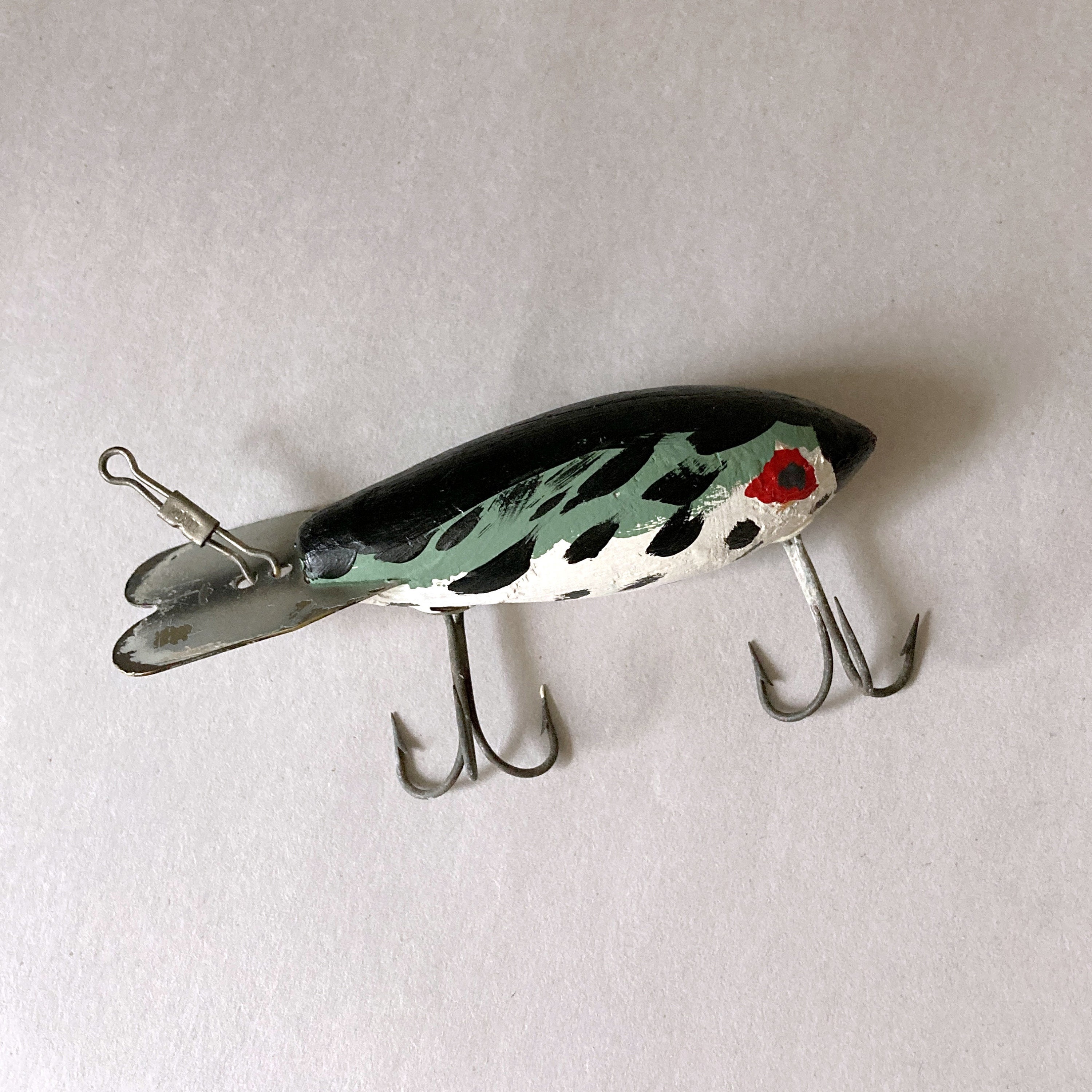 Buy Vintage Heddon Preyfish Series 560 Natural american Shad Fishing Lure  Plus One Unmarked Refurbished Fishing Lure Beach House Decor Online in  India 