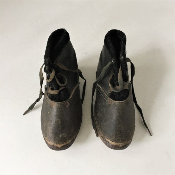 Antique Children's Shoes, Early 1900s Alpine Boot… - image 5