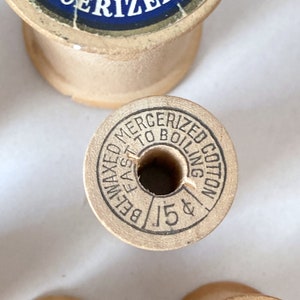 Collection of 10 Vintage Wooden Thread Spools | Farmhouse Sewing Room ...