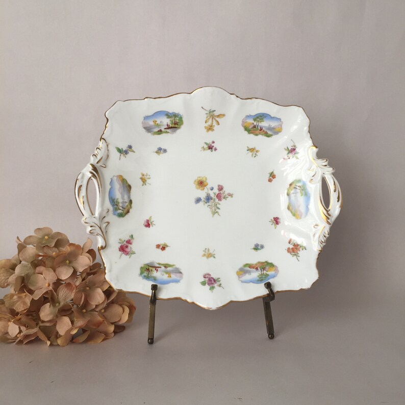 Rare Plat à Tarte En Majolique Brown Westhead Moore – Céramique Marron Ancienne