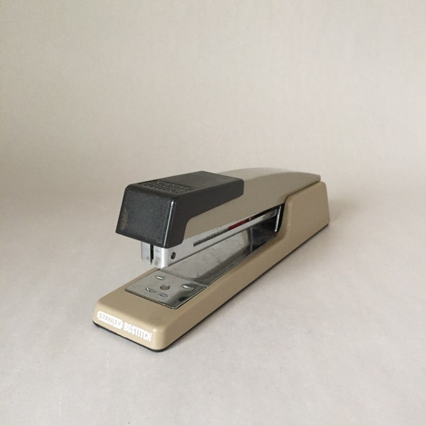 Vintage Stanley Bostitch Full-Size Stapler | Retro Office Accessories