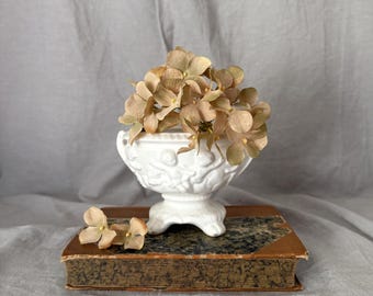 Vintage Small Dancing Cherubs Footed Planter or Vase by Inarco Classical Form