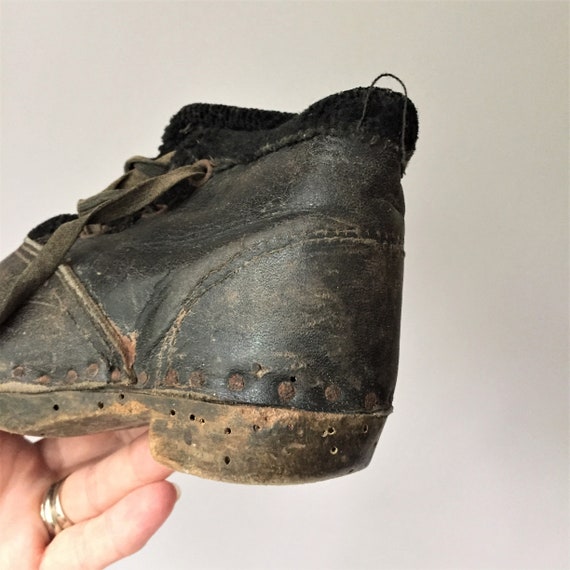 Antique Children's Shoes, Early 1900s Alpine Boot… - image 3