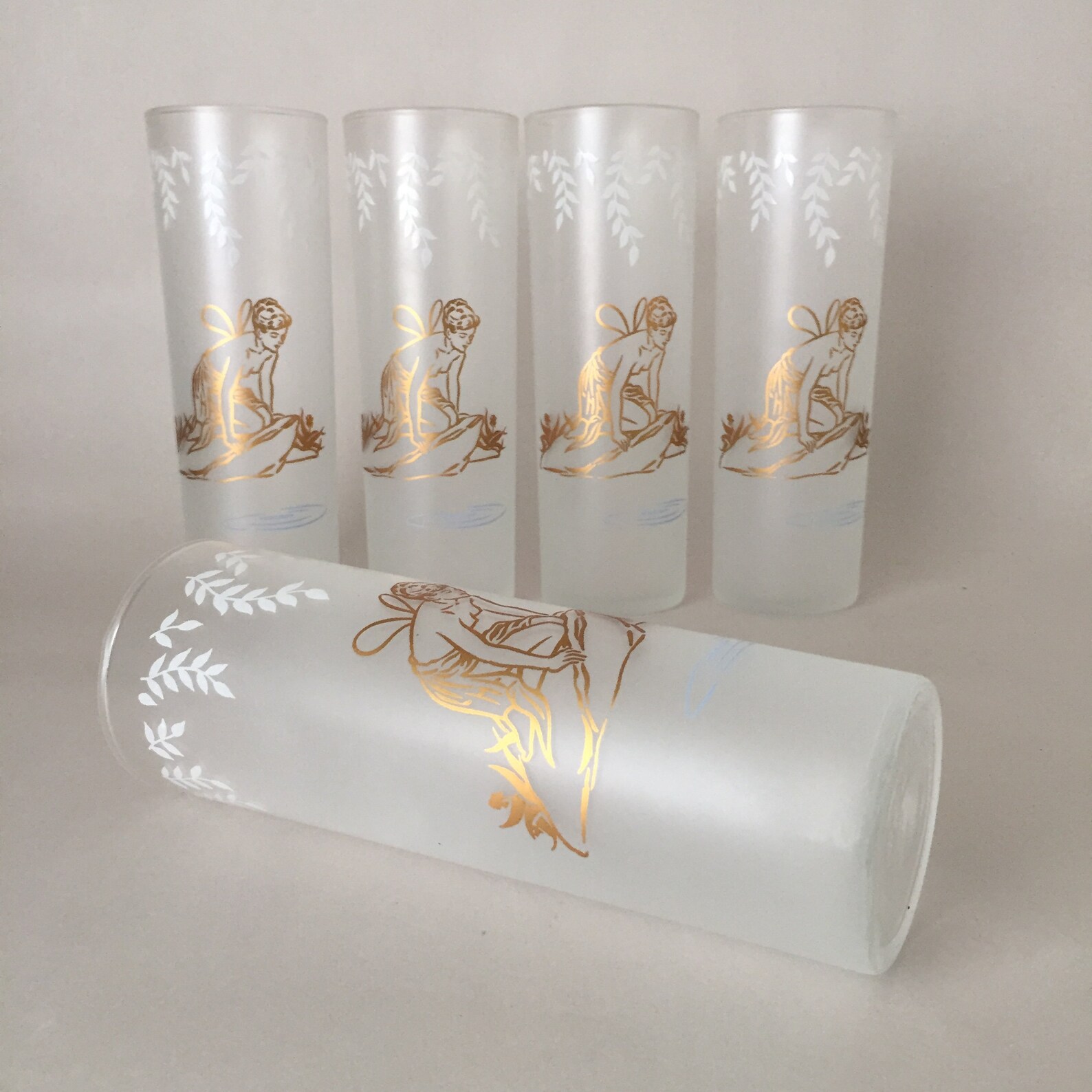 Vintage Libbey Highball Glasses for Tom Collins or Zombie Etsy