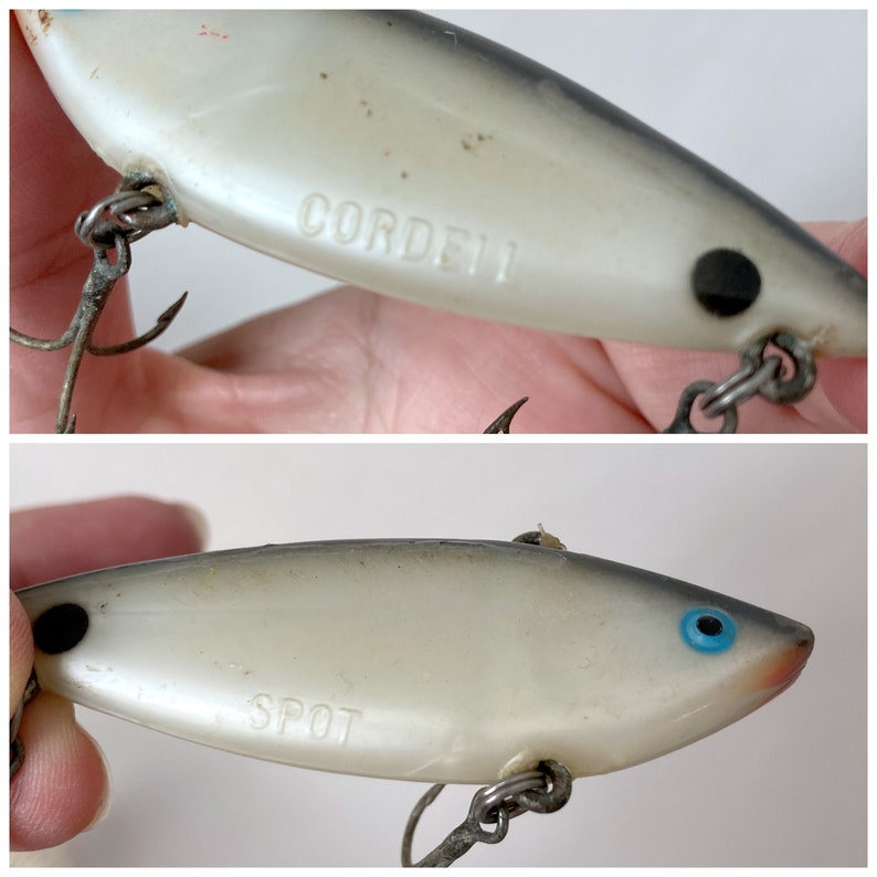 Collection of Six Vintage Fishing Lures Set No. 3 image 8