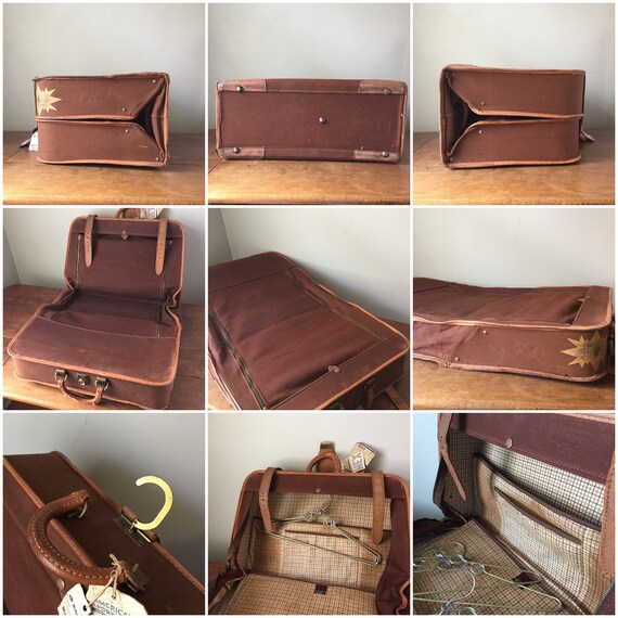 1940s ValAPak Wardrobe Suitcase or Garment Bag Gem