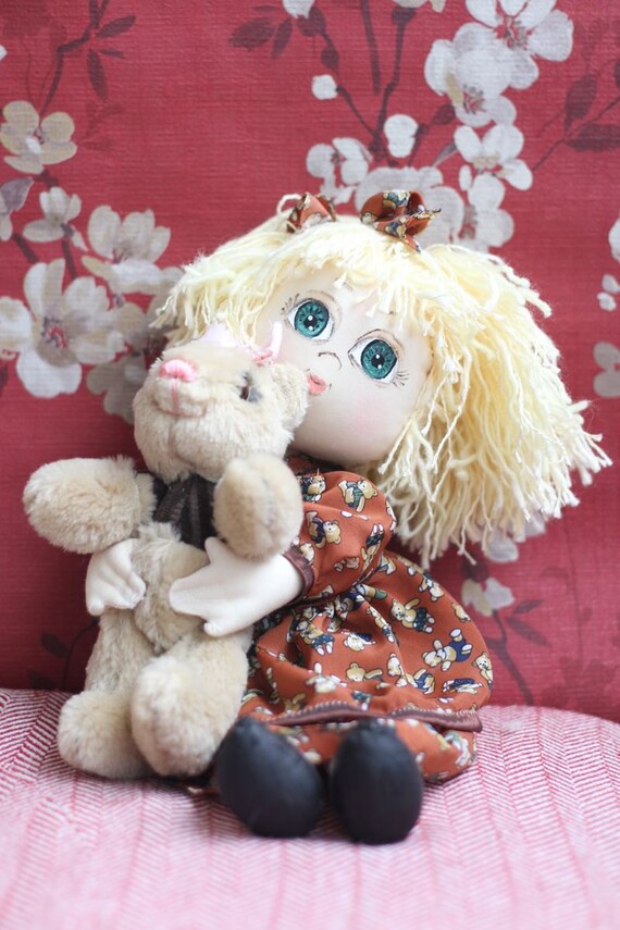 Baby doll and teddy bear Clearance