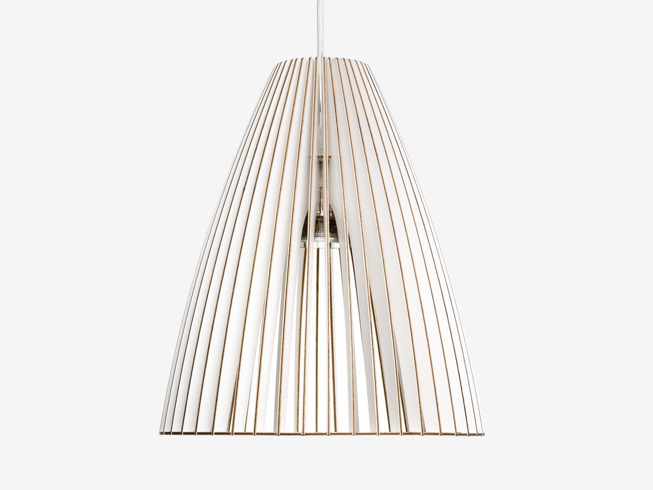 Teia Lampe de Suspension en Bois Coloré, Spot, Suspendue Bois