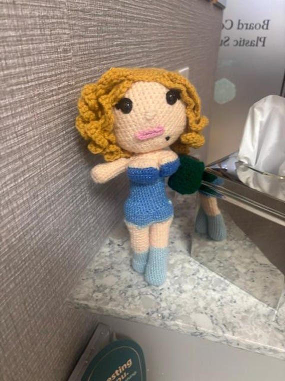 Crocheted Dolly P. Doll – Handmade Amigurumi Toy