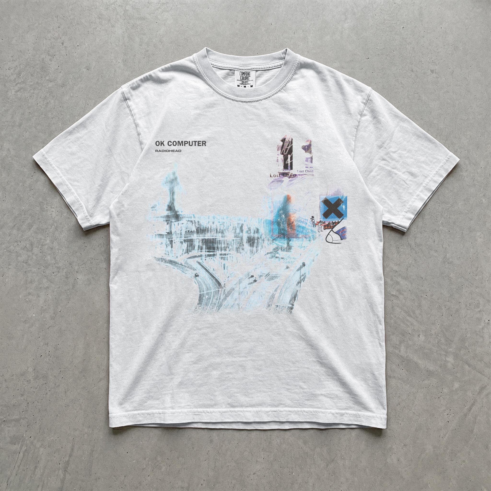 Radiohead Shirt Vintage - Etsy