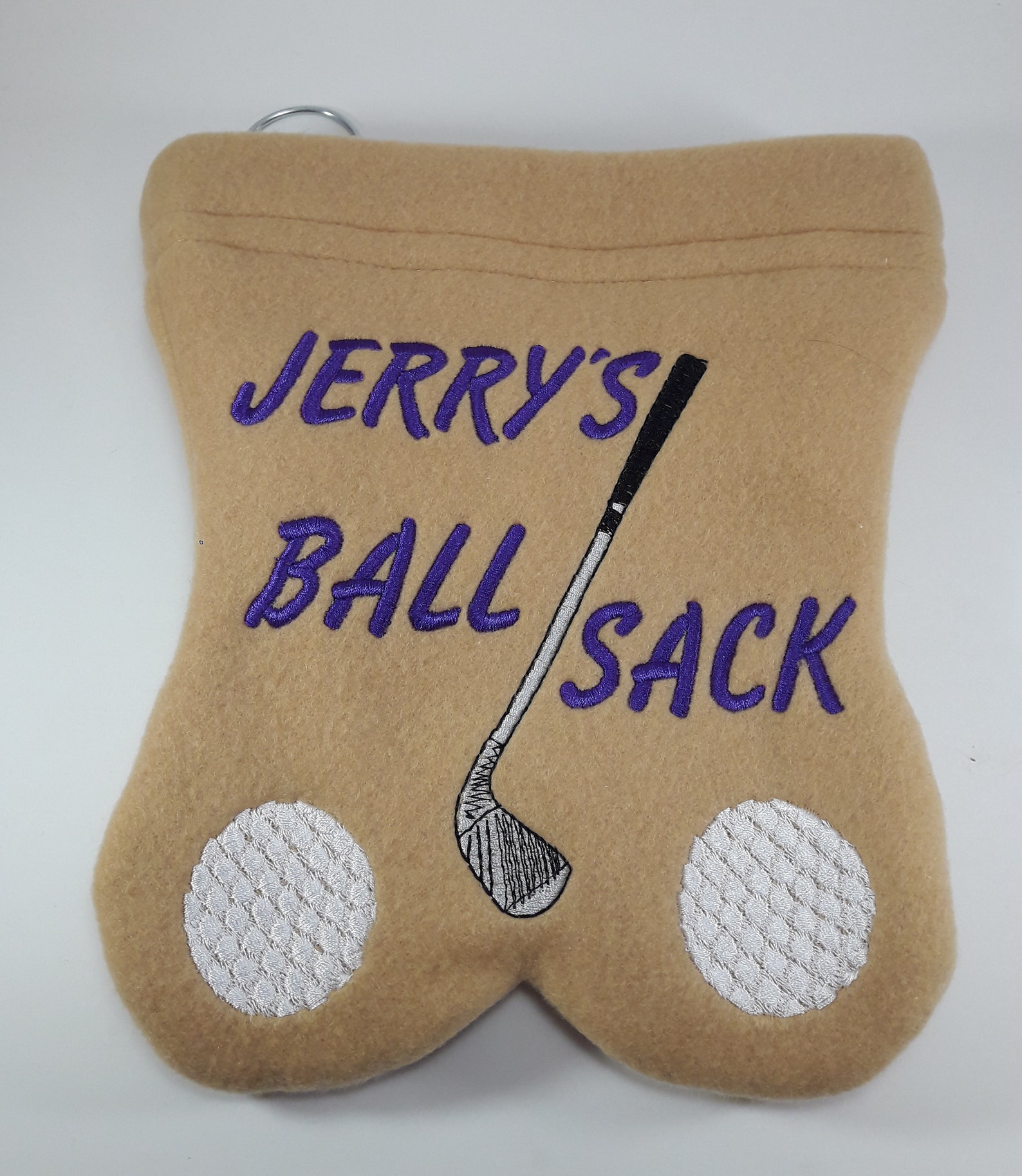 GOLF BALL BAG Ball sack Fun useful gift Embroidered Etsy