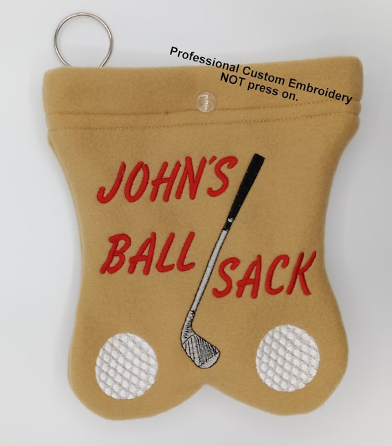 GOLF BALL BAG Hilarious Fun Useful Father's Day Golfing Gift