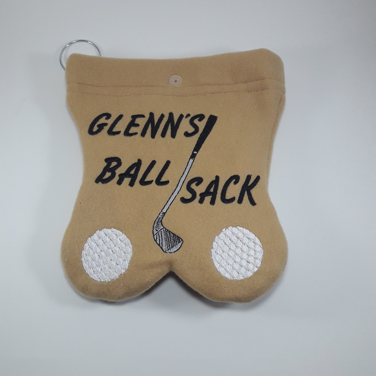 GOLF BALL BAG Ball sack Fun useful gift Embroidered Etsy