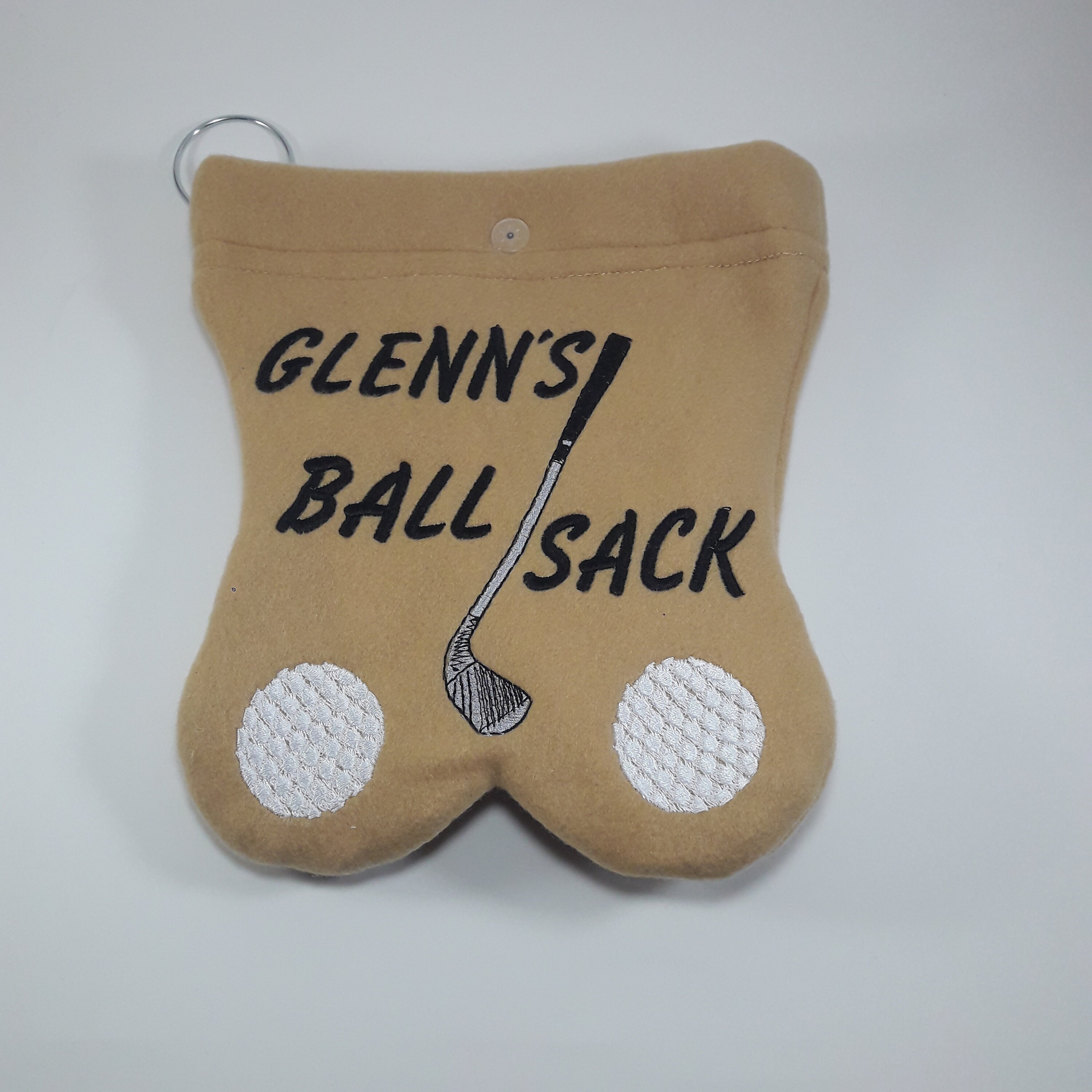 GOLF BALL BAG Ball sack Fun useful gift Embroidered Etsy