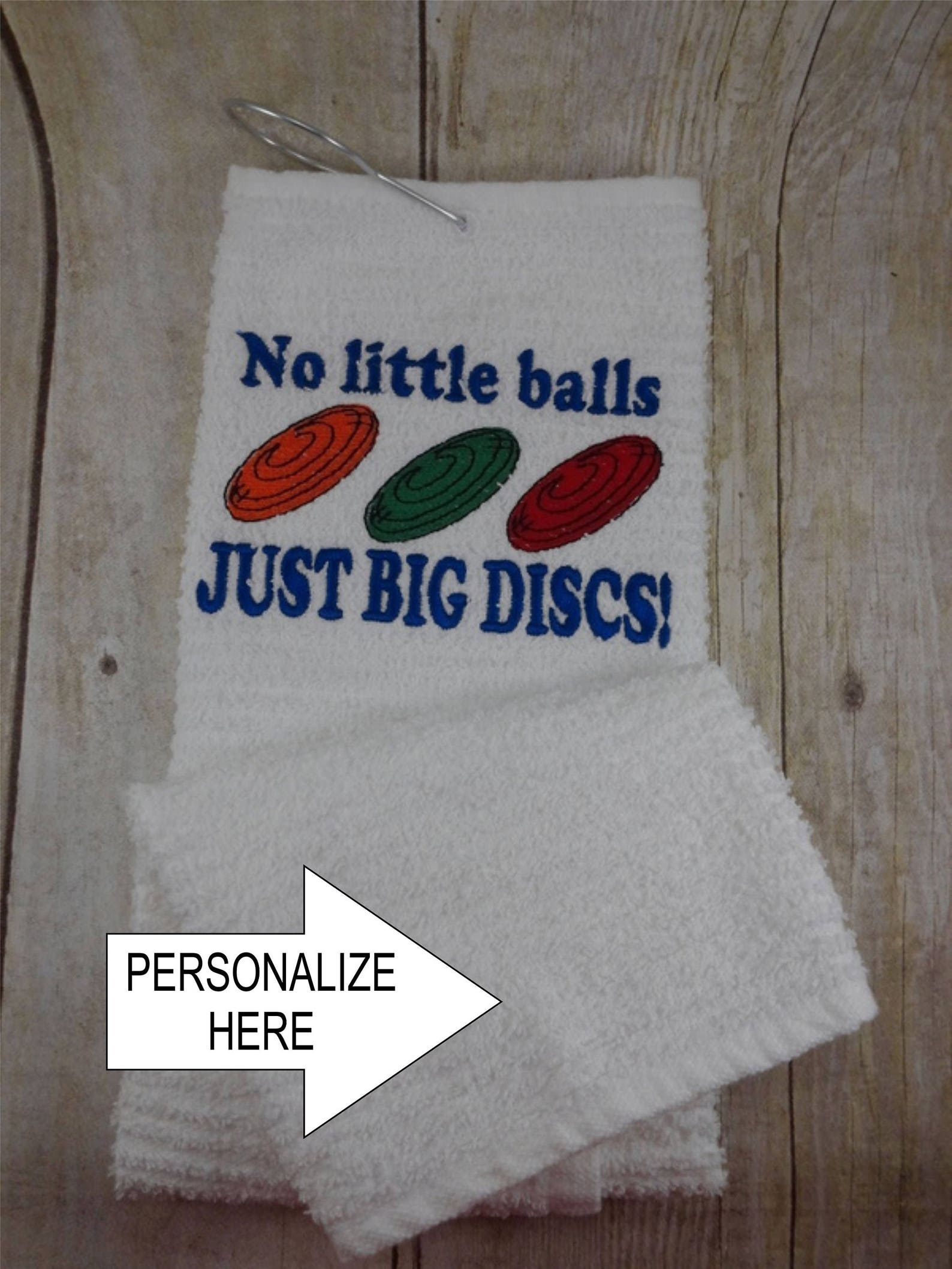Personalized Disc golfer gift /Disc Golf Towel / Embroidered Etsy