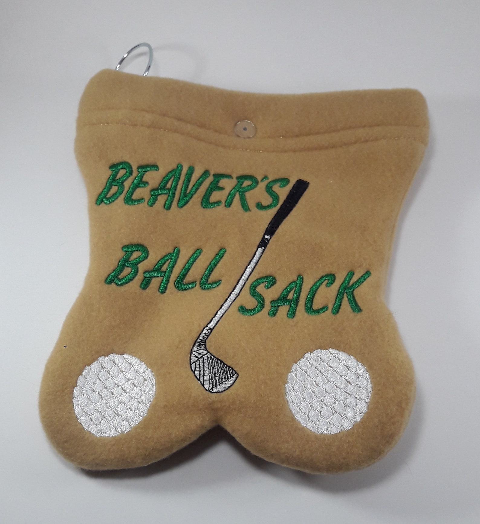 GOLF BALL BAG Ball sack Fun useful gift Embroidered Etsy