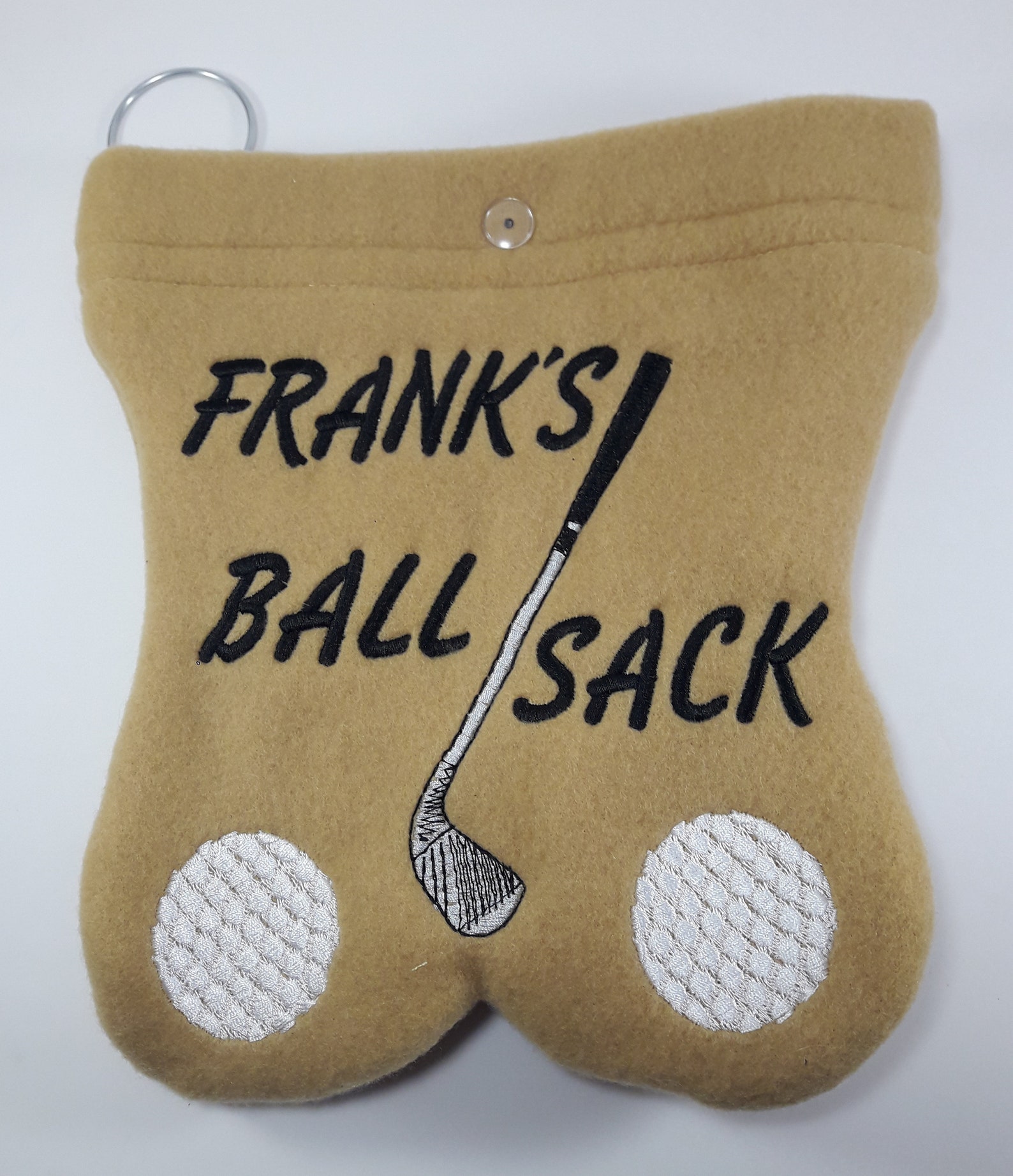 GOLF BALL BAG Ball sack Fun useful gift Embroidered Etsy