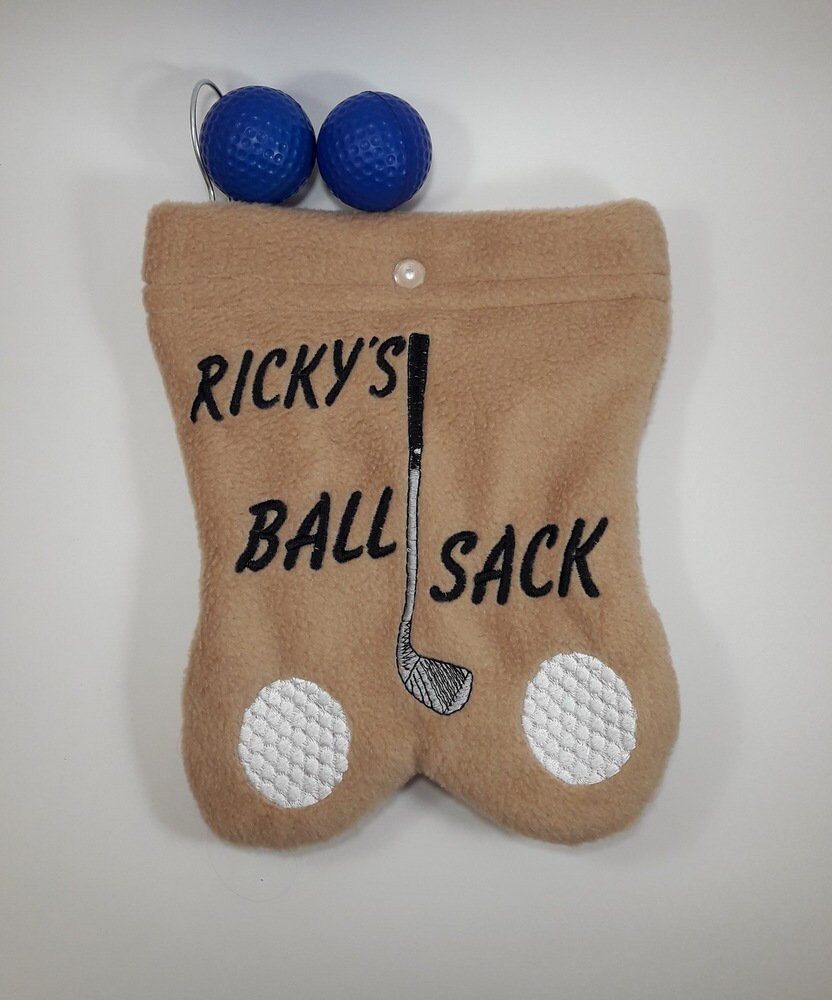 GOLF BALL BAG Ball sack Hilarious fun useful golfing gift Etsy