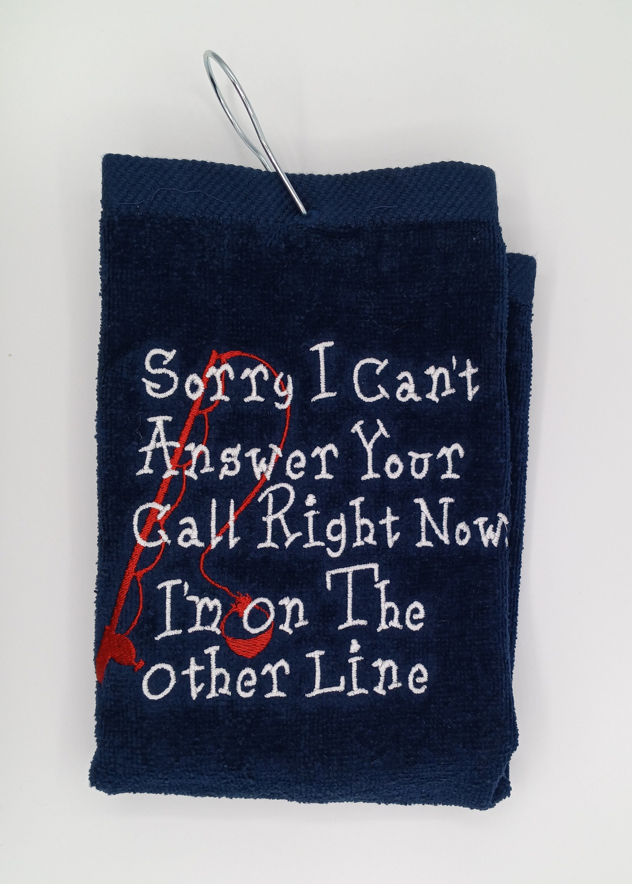 Gift for fisherman Personalized free Fishing towel funny useful gift Custom embroidered towel with a snarky sense of humor. Fishing gift