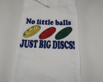 Personalized Disc golfer towel for him her wedding party retirement father's day sports gift, Custom embroidery Disc Golf Towel, Frisbee