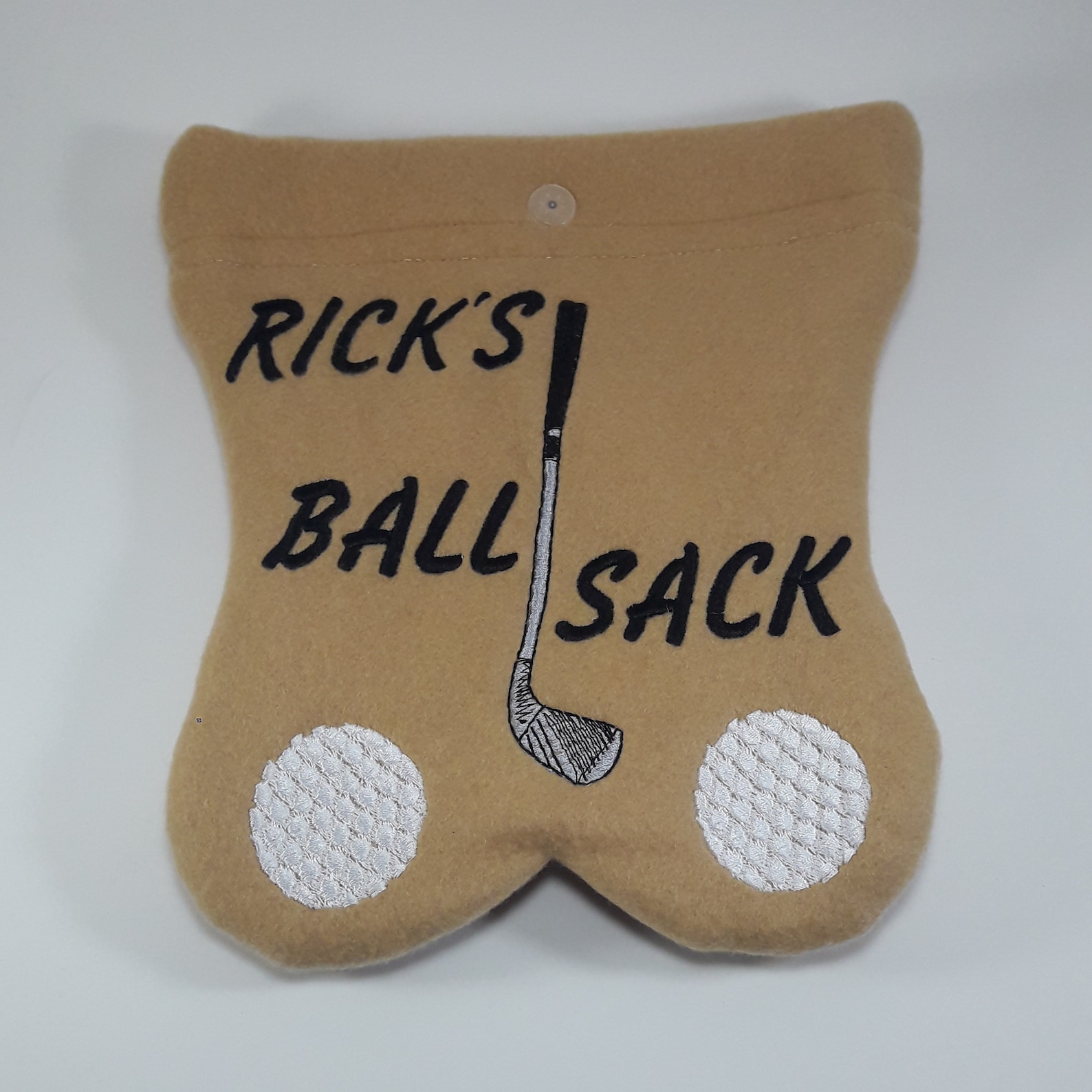 GOLF BALL BAG Ball Sack Fun Useful Gift Embroidered Etsy