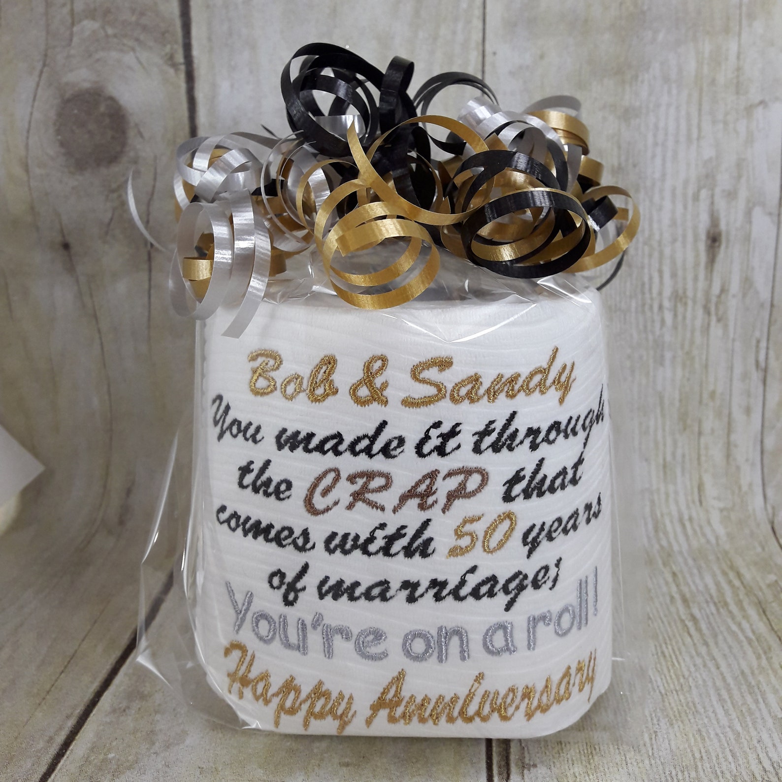 Wedding Anniversary Funny Gag Gift 50th Wedding Anniversary Etsy