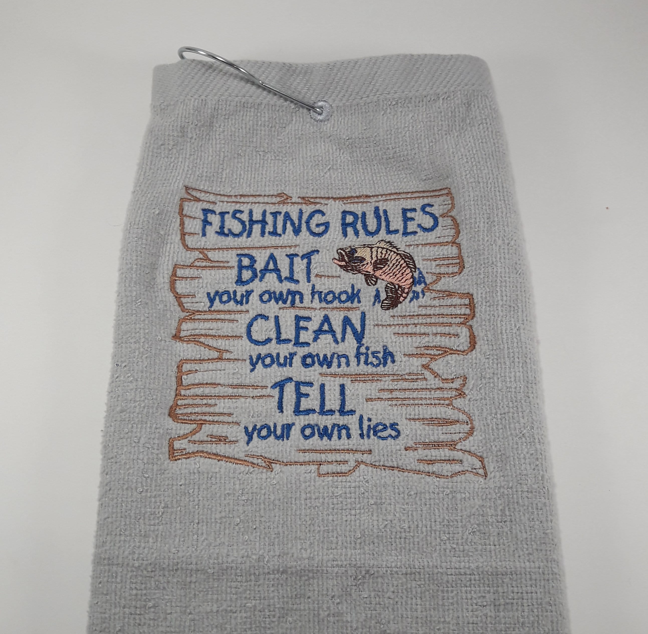 Bass Fishing Towel 