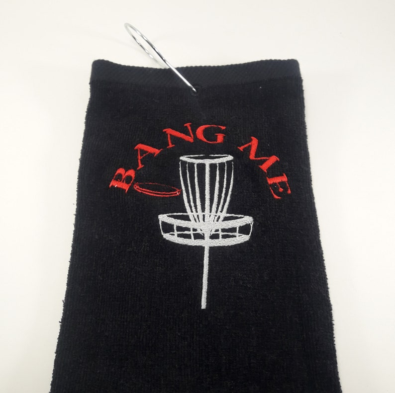 Personalized Disc golfer gift /Disc Golf Towel / Embroidered Etsy
