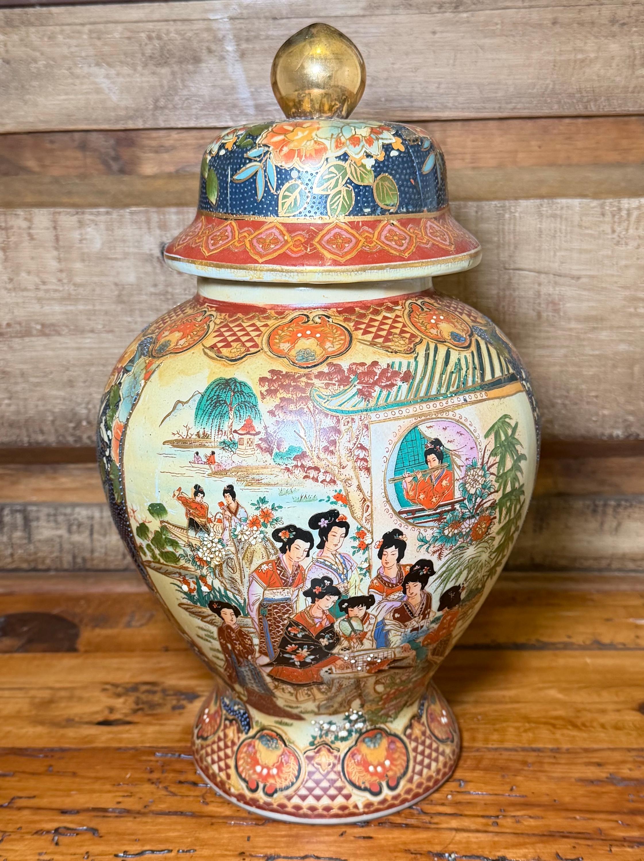 Large Chinese Urns - Etsy
